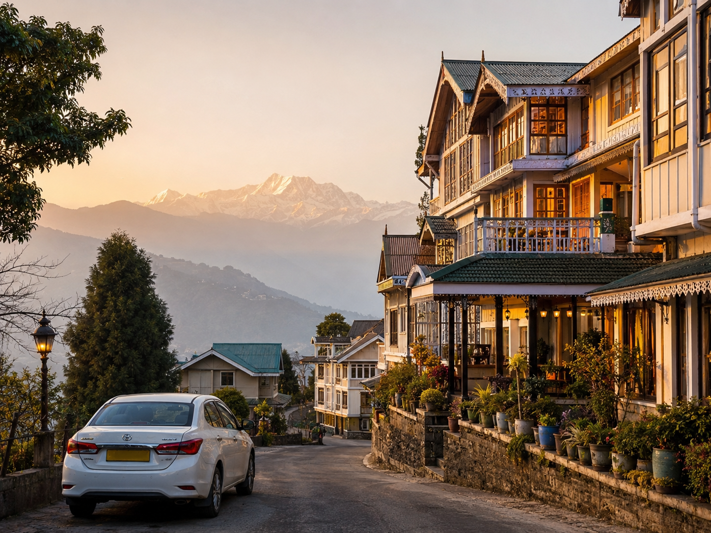 Mall Road, Darjeeling